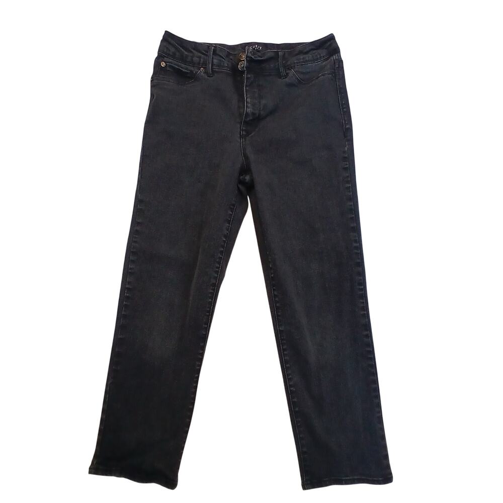 Women’s Straight Leg Jeans - Black